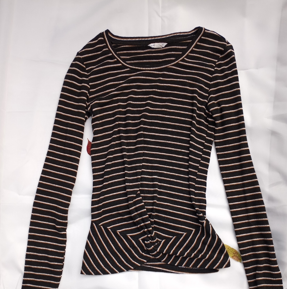 Aero striped longsleeve top S